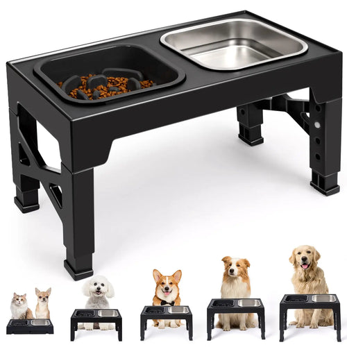 ErgoFeeder™ - Elevated 2-in-1 Pet Feeder