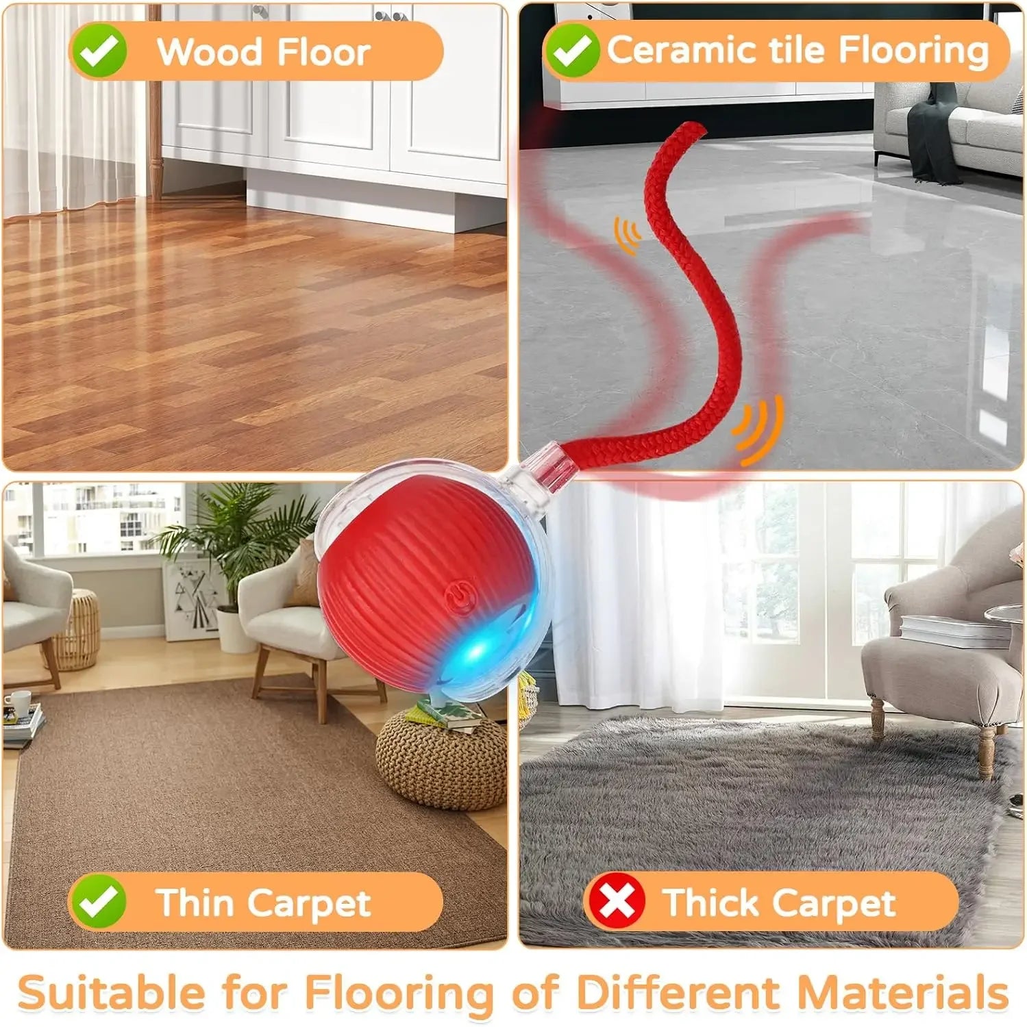 SmartTail™ - Interactive Ball for Cats